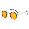 Trendy Uv400 Square Round Sunglasses Clear Unique Ocean Lens Shades Men Punk Sun Glasses For Women