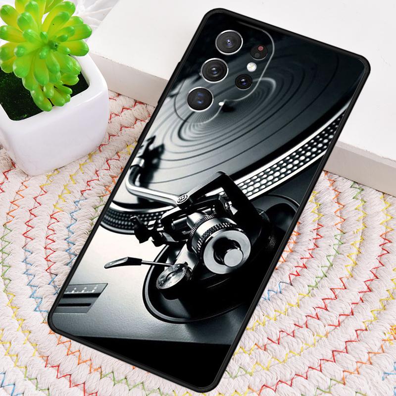 Виниловая DJ-пластинка Арт ТПУ Чехол для телефона Для Samsung Galaxy note 10 pro S26 S25 S24 S23 S22 Ultra Plus S21 FE S20 Ударопрочный Чехол