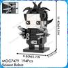 MOOXI MOC Сайлент Хиллс Красная Пирамида Вещи Фильм ужасов Игра Brickheadz Строительные блоки Подарок Игрушки Для детей Взрослых Кирпичики Медол