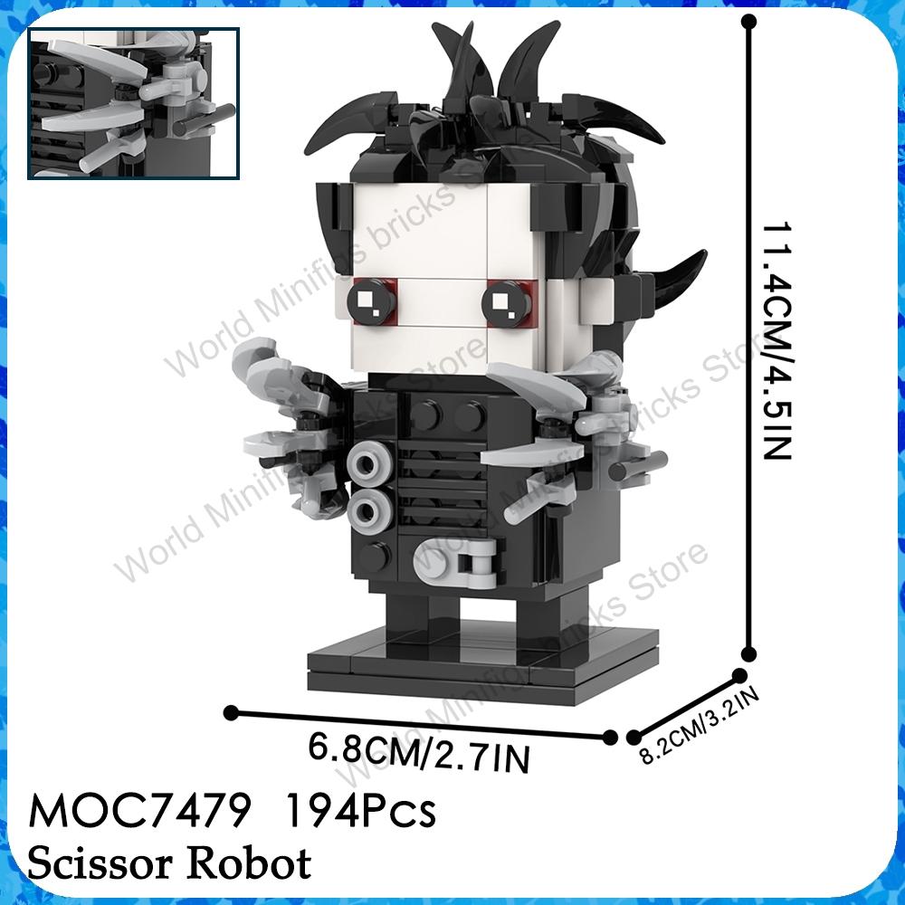 MOOXI MOC Сайлент Хиллс Красная Пирамида Вещи Фильм ужасов Игра Brickheadz Строительные блоки Подарок Игрушки Для детей Взрослых Кирпичики Медол