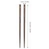 1 Set Wooden Chopsticks Tableware Set with Chopstick Rest Smooth Portable Case for Travel Home Camping Dinner Service