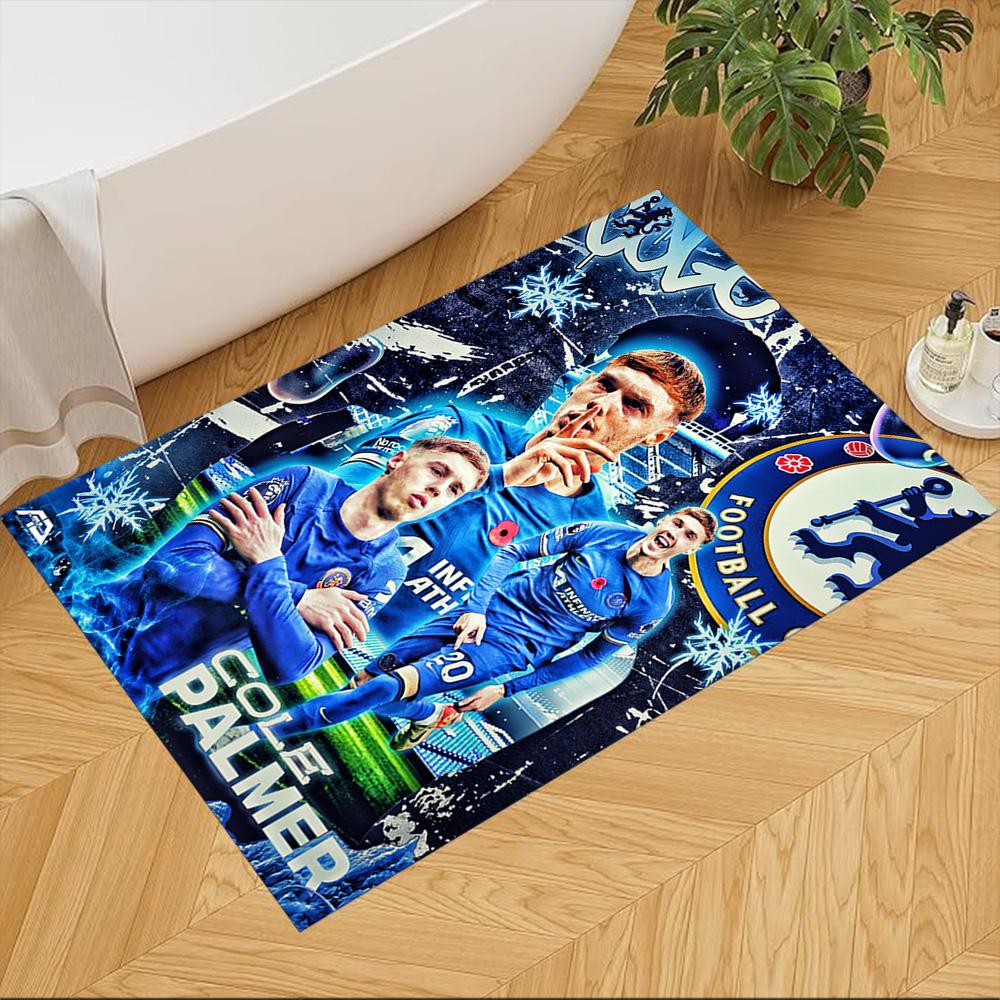 Chelsea Fc Football Player Area Rug Design for Decorate room Playrooms Foyer Bedrooms Anti-slip Rug Office home decor Birthday/Christmas Gift
