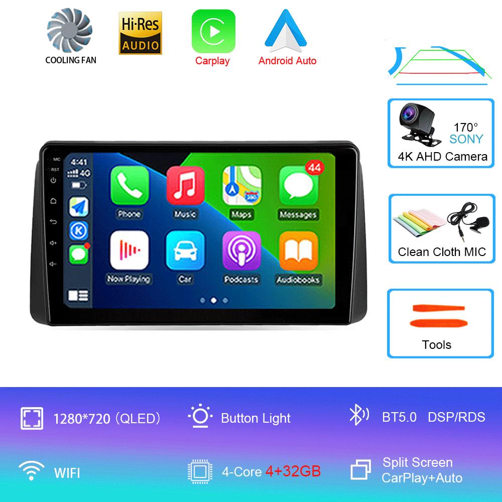 Для Chrysler Grand Voyager 5 2011-2015 Автомагнитола Android 14 Carplay Auto Для Dodge Grand Caravan 2008-2020 GPS Мультимедийный плеер