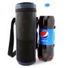 600D Oxford Cloth Round Ice Pack Large Capacity Folding Ice Bag Lunch Ice Pack for Home, Office, Camping, Traveling etc.