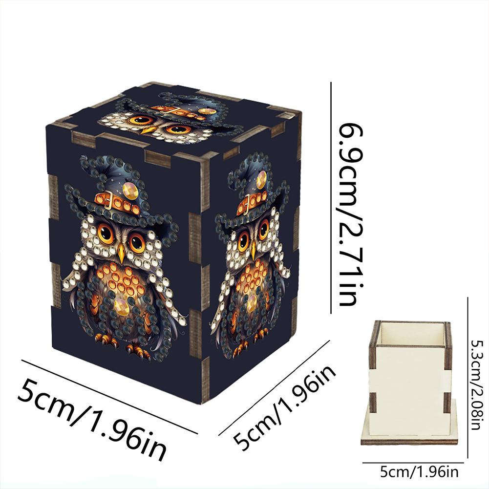 Стразы Декоративная коробка для зубочисток 5D DIY Алмазная живопись Ручная работа Держатель для зубочисток Хрустальная мозаика Держатель для зубочисток для домашнего декора