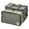 SEIWA Insulated Car Large Insulates and Heats Car Accessories Bag, Olive, IMP095, 45L, Capacity, Food, Foldable,