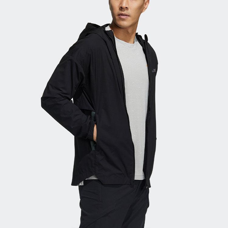 Adidas Myshelter Windbreaker Jacket Men Outerwear Black GN7620