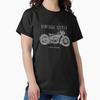 Vintage Cafe Racer Motorcycle  Classic T-Shirt