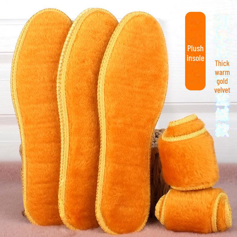 Мягкие, утолщенные зимние стельки: Теплый, дышащий, впитывающий пот, мягкий и не вызывающий усталости материал с добавлением искусственной шерсти.