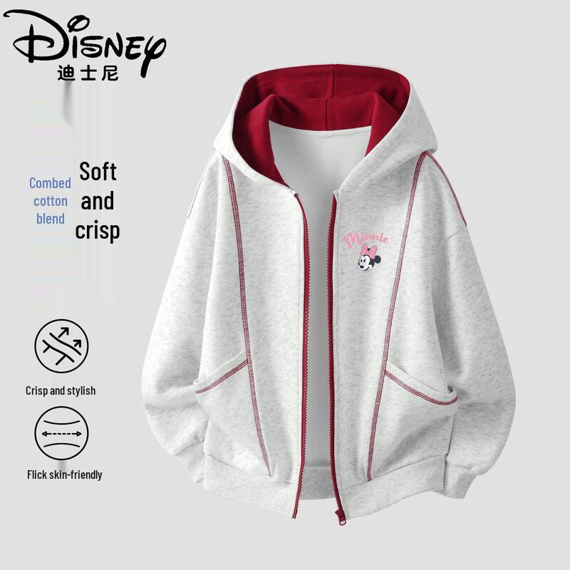 Disney Повседневная осенняя куртка с капюшоном для девочек