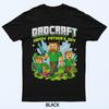 Папа Папакрафт Смешной Геймер на Счастливый День Отца Игровая Пиксельная Футболка