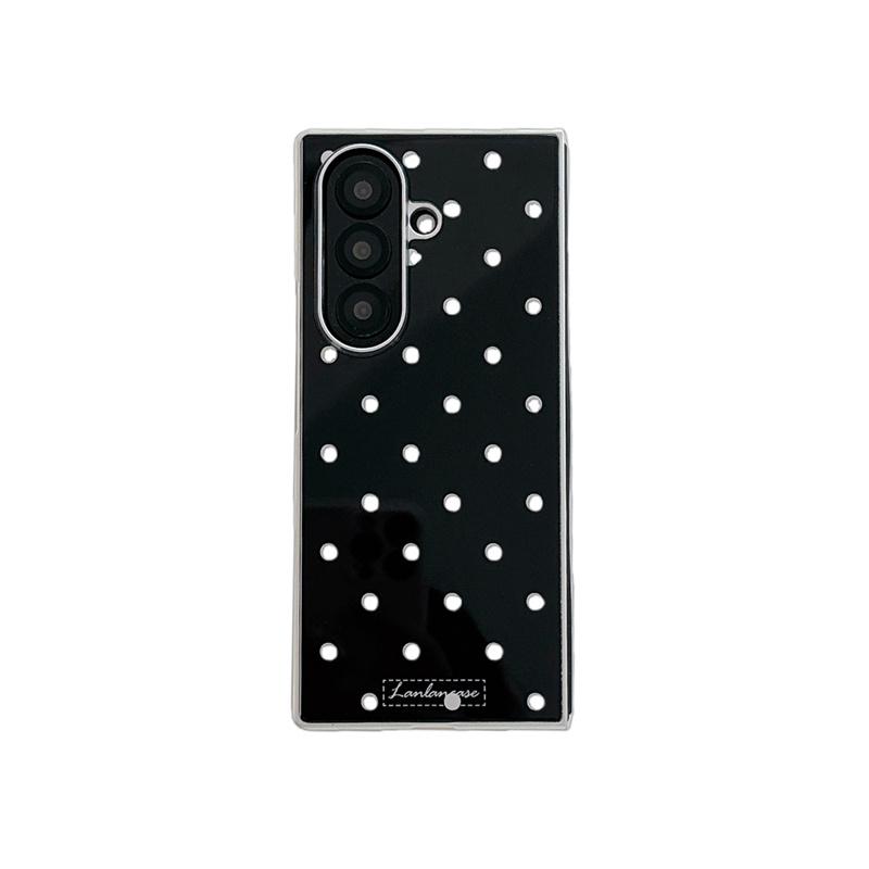 Новый 2026 Милый Кавайный Чехол для Телефона в Горошек для Samsung Galaxy Z Fold 7 6 5 Складной Ударопрочный Защитный Чехол для Девочек
