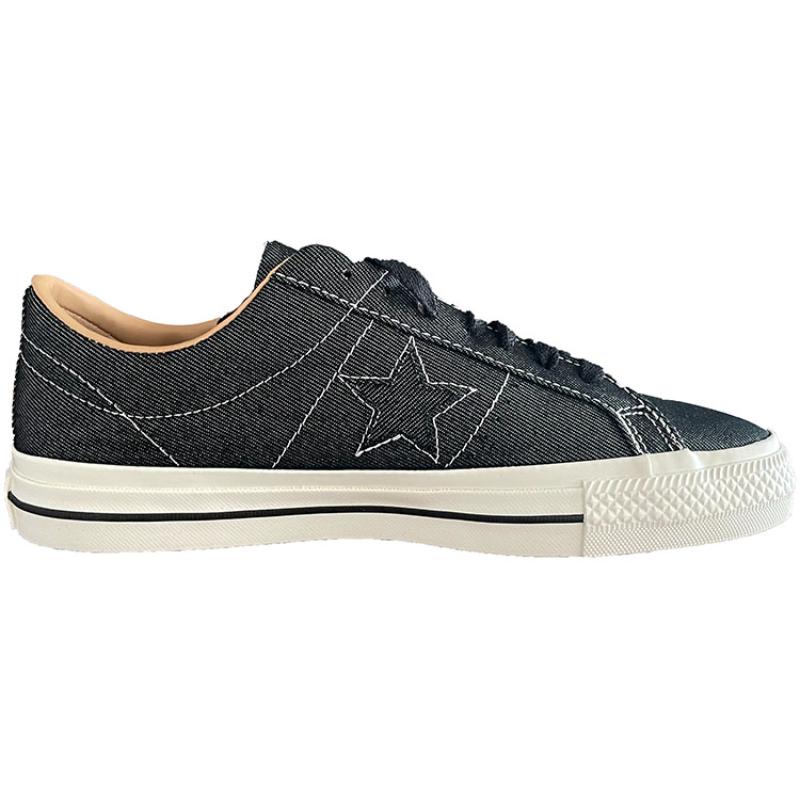 Converse Кеды One Star Pro Retro Casual с низким верхом Унисекс Деним Черный