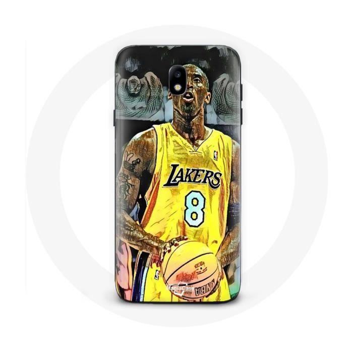 Чехол для Samsung Galaxy S5 Kobe Bryant Dunk Lakers 8 NBA Черный