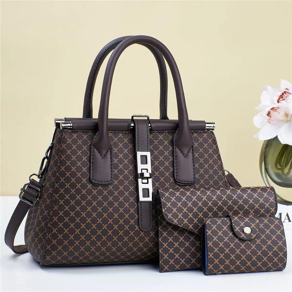 Luxury Design Women's Handbag Tote Clutch Purse Fashion Crossbody Shoulder Bag Women's Large Capacity Top-Handle Bags