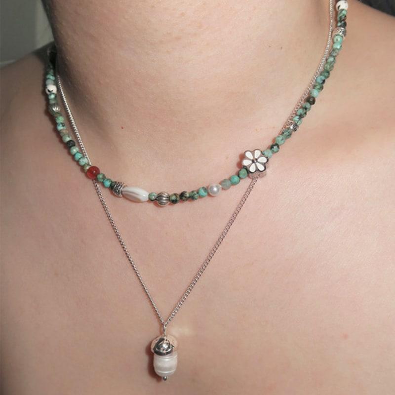 821WEBSERVICE turkey gem necklace