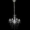 VidaXL Chandelier In Transparent Crystal Ceiling Lamp Luminaire Living Room Bedroom 240309