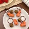 Брелок Capybara Забавный шарф Capybara Сумка Подвесной кулон Kapibara Милый Забавный модный брелок в виде животного