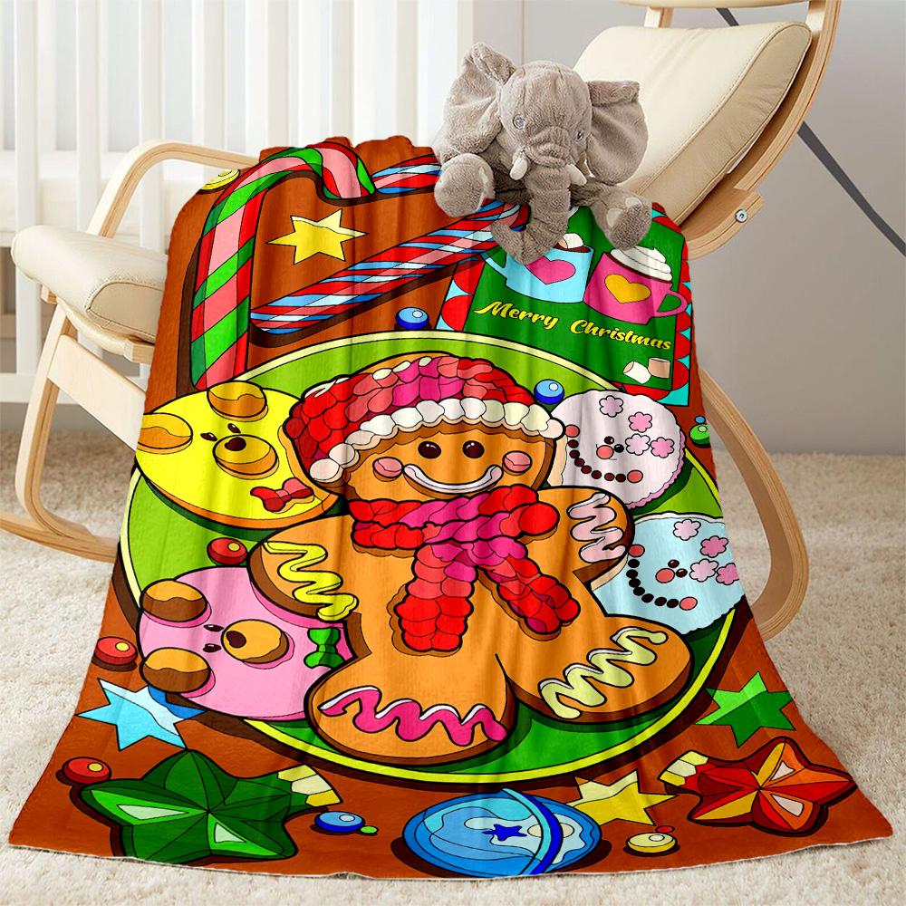 Christmas 53 Blanket Ultra-Soft Perfect for Sofa Picnics Bed All-Season Use Digital Print Birthday Christmas Gift Blanket