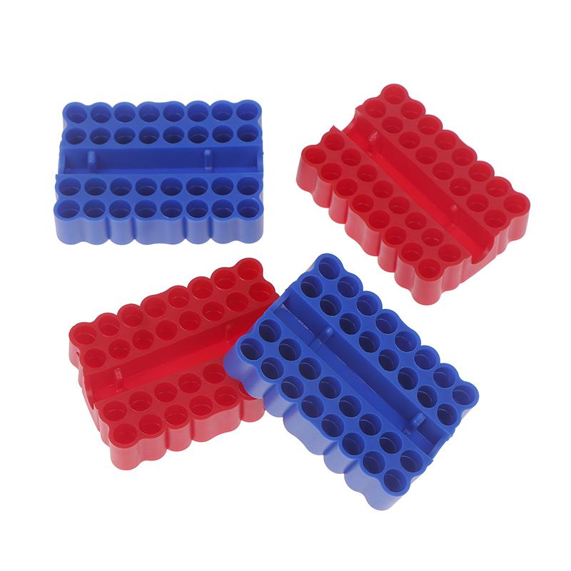 2 шт. Держатель бит 32 отверстия Держатель бит с шестигранным хвостовиком Органайзер Держатель бит для отвертки Сверло для хранения Для хвостовика 6,35 мм Коробка для хранения