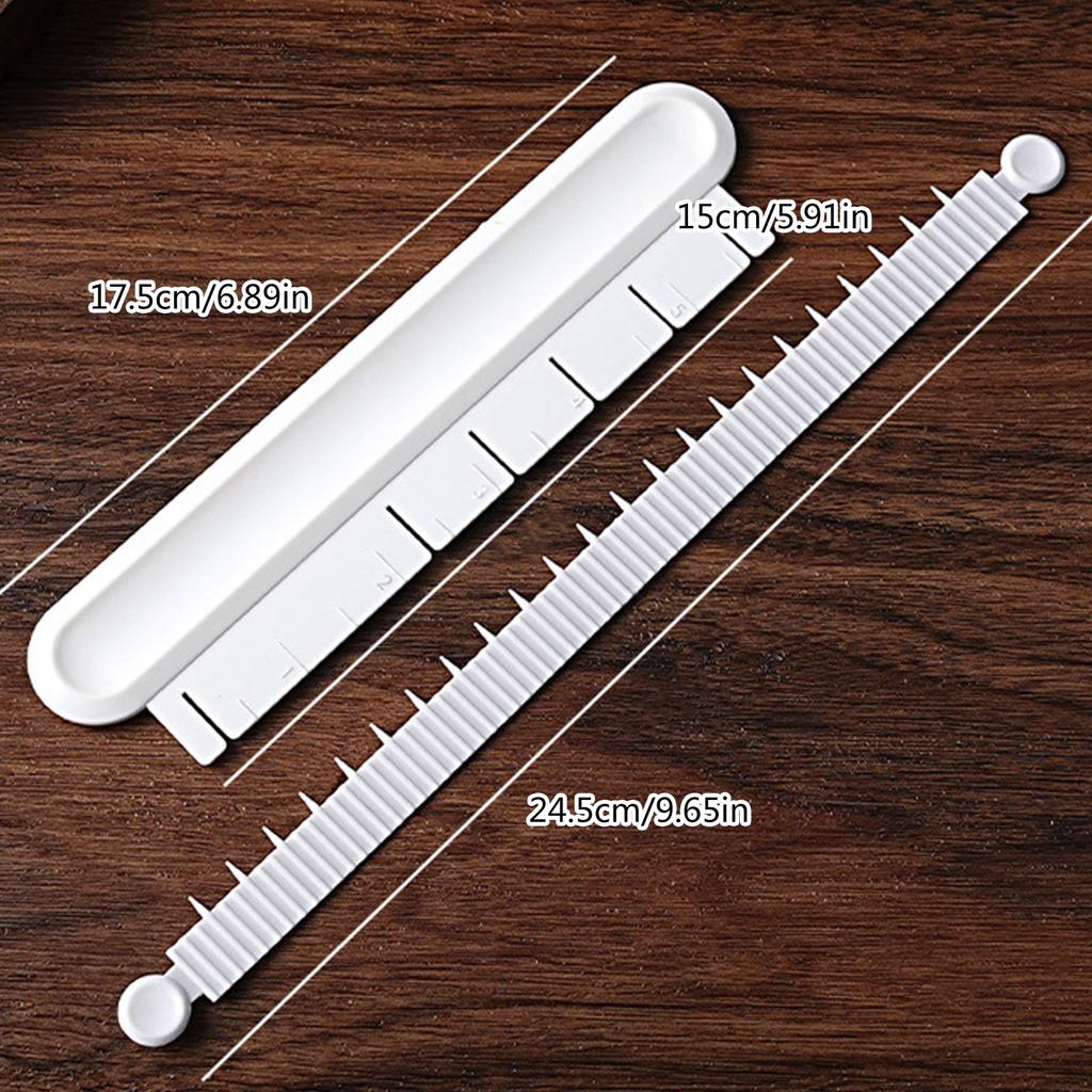 Помощь в оформлении торта изогнутыми цветами, маркер для краев торта из помадки с градуированной шкалой, практичный инструмент для украшения десертов