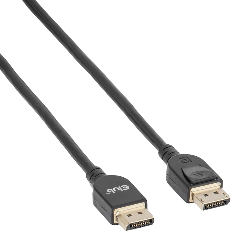 Club3D CAC-2067 VESA Certified DisplayPort to DisplayPort 1.4/Hbr3 M/M Cable DP 1.4 8K 60Hz 1m - 3,28ft