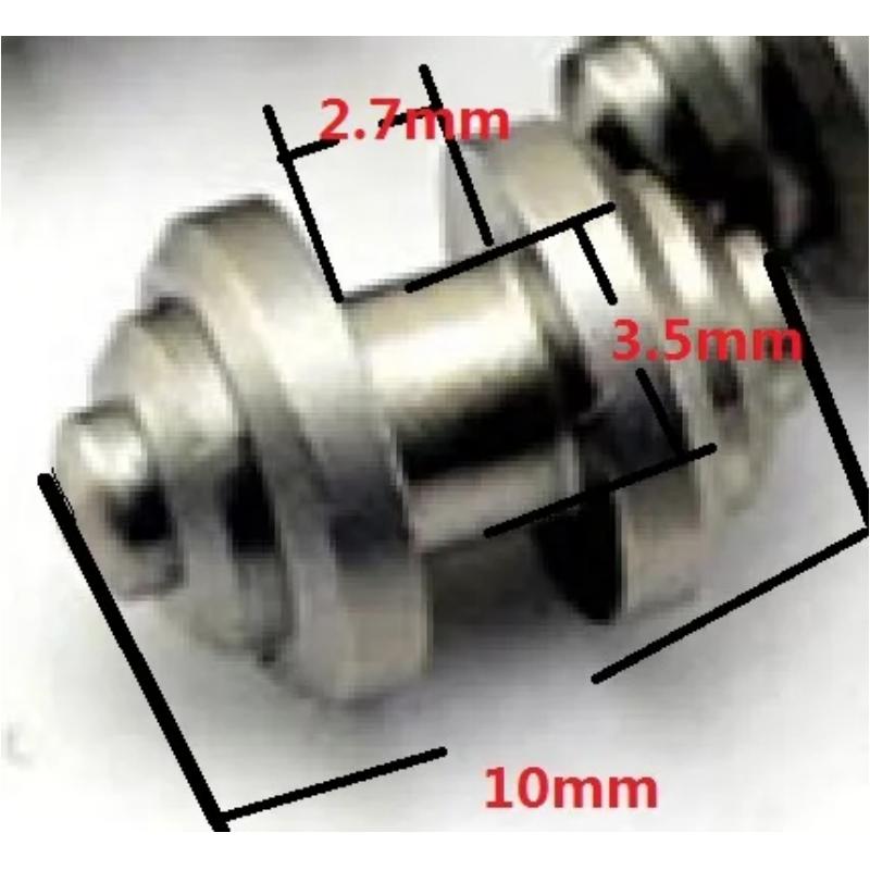 10 шт. Складной нож DIY ручка ножа крепление заклепка шпилька большой палец высокопрочная кнопка ось винт
