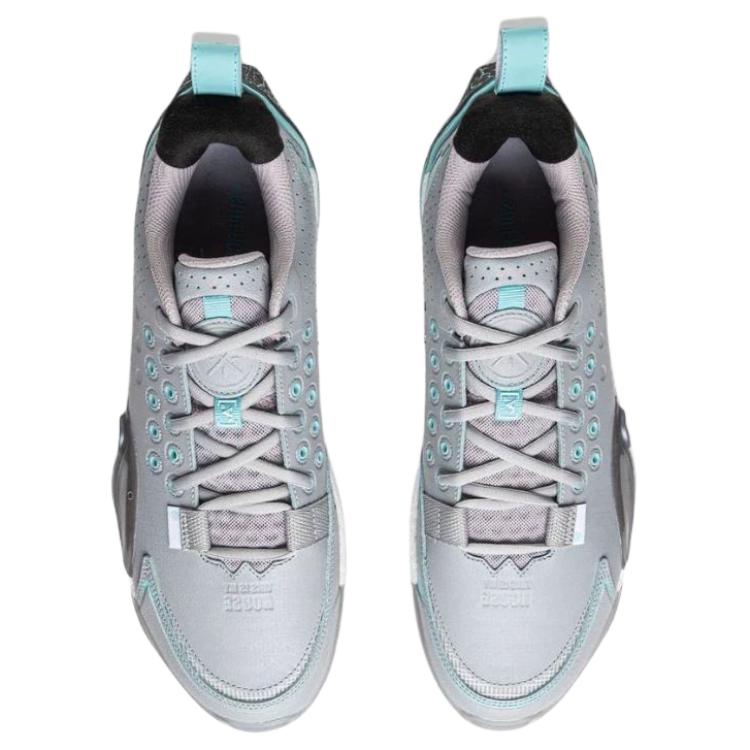 Li Ning Wade All City 13 XIII Модные Удобные Низкие Баскетбольные Кроссовки Мужские Кроссовка Серо-Синие ABAV001-13