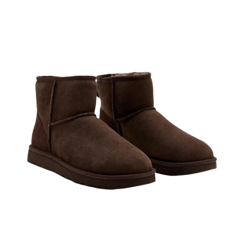 UGG Кроссовки женские Classic Mini II Dusted Cocoa Коричневые 1016222-DDC