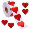 500Pcs/Roll Heart-shaped Labels Sticker Candy Gift Box Wedding Valentines Decals