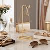 Stylish Jewelry Display Rack Modern Purse Holder Retro Key Watch Storage Shelf Closet