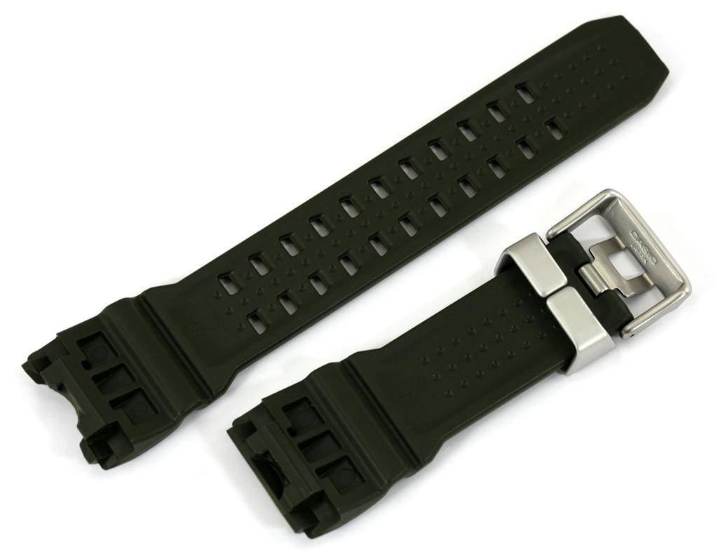 Casio G-SHOCK Genuine Replacement Band for MUDMASTER GWG-1000-1A3 Resin Strap Khaki Green 10504378 Japan Import JDM
