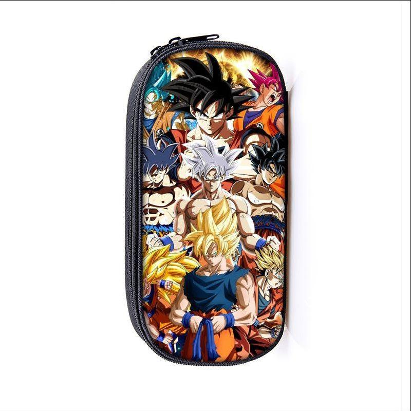 Аниме Dragon Ball Сон Гоку Мультяшный Пенал Большой Вместимости Модные Сумки для Ручек для Мальчиков и Девочек Школьные Принадлежности Канцелярский Пенал