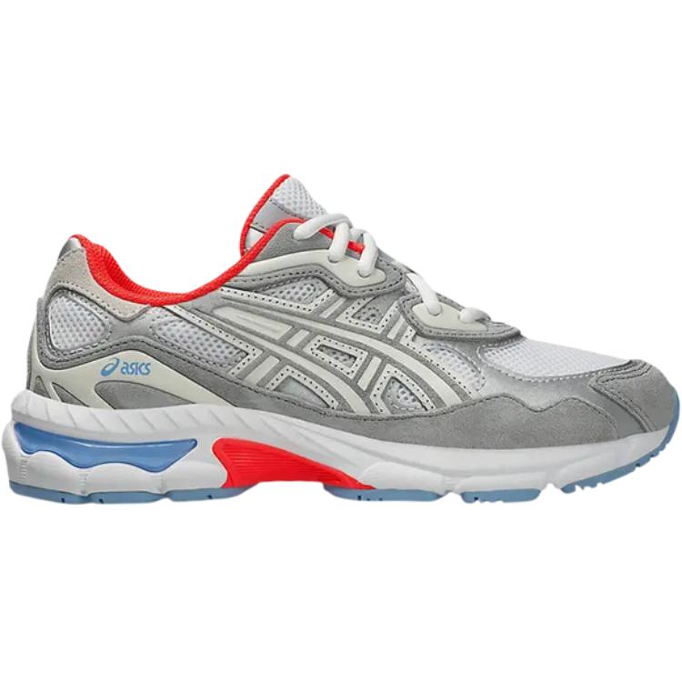Asics GEL NYC Низкие детские кроссовки для бега Серые Подростки 1204A175-102