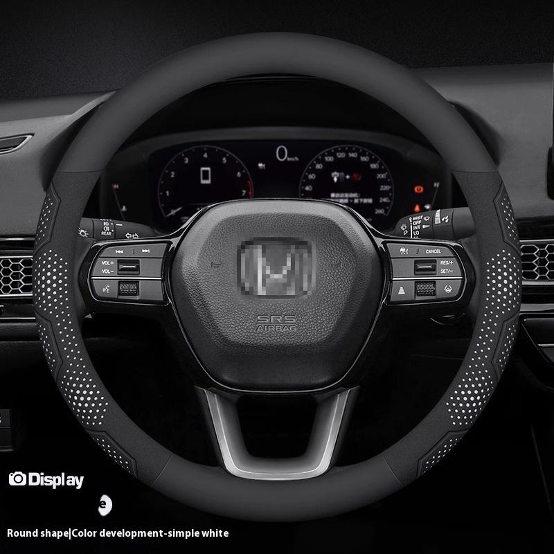 Honda TYPE R Accord Civic HRV CRV CITY Jazz Pilot Odyssey Spirior FIT Carbon fiber Car Steering Wheel Cover Auto Accessories RB6