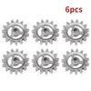 Bbq Accessories 6PCS DIY Frame Gear Automatic Rotating Barbecue Tool Electric Motor Gears All Kinds Flat Baking Needles
