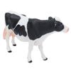Simmental Cattle Figurine Plastic Realistic Cow Black White for Home Desk Decoration Party Gift