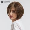 Short Layered Blonde Wig Straight Bob Synthetic Blend  Hair Wigs with Bangs for Women Daily/Cosplay Use Heat Resistant Hair