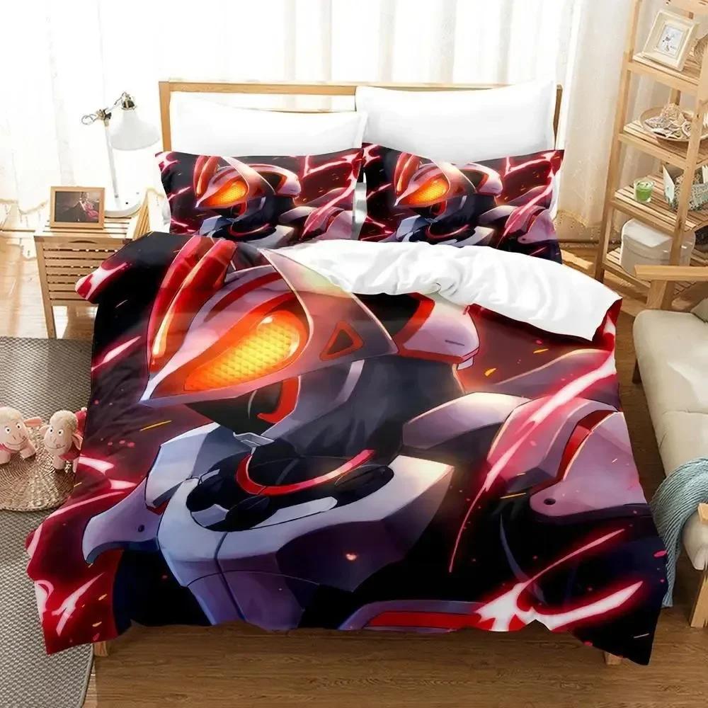 Kamen Rider Geats Комплект постельного белья Односпальный Двуспальный Полный Кинг-Сайз Размеры Размеры Комплект постельного белья Взрослые Дети Спальня Пододеяльник Комплекты 3D Аниме