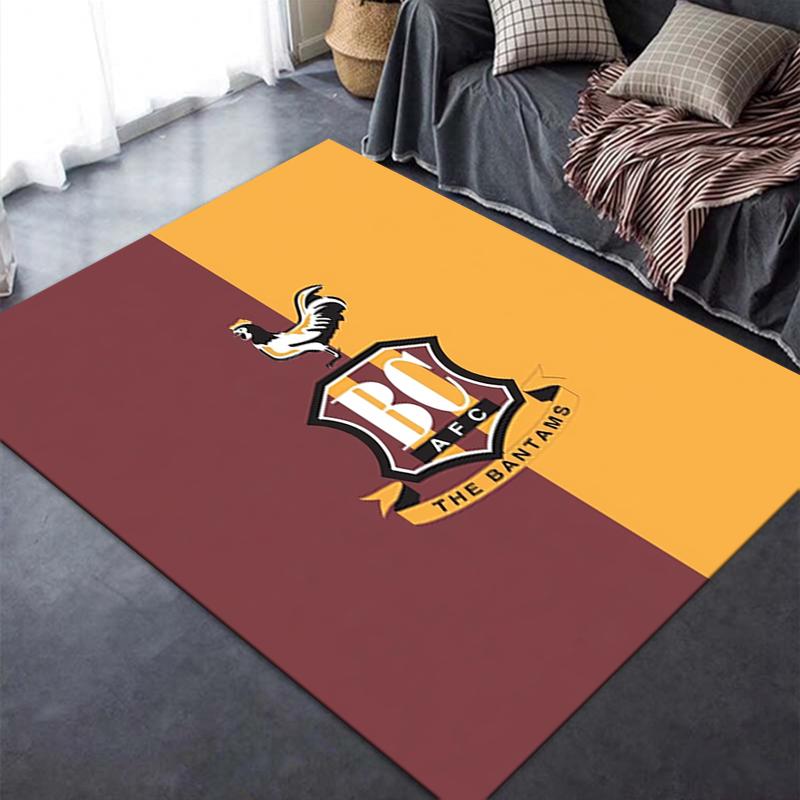 Bradford City Afc Carpet Rug For Living Room Bedroom Home Sofa Decorationkids Play Nonslip Floor Mat