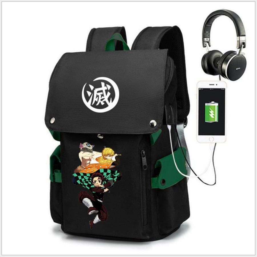 Japan cartoon comics Demon Slayer collaboration anime student large-capacity printed backpack 7543