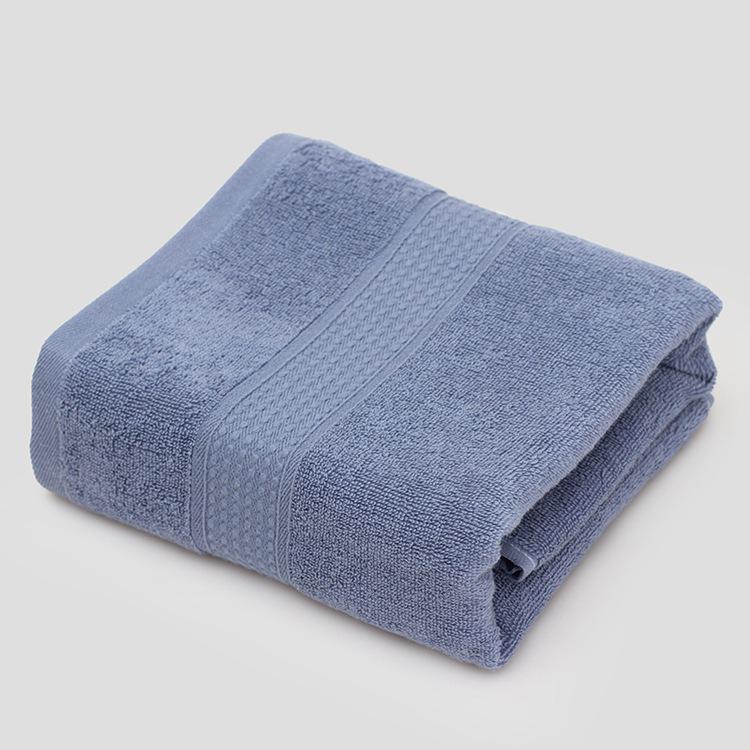 Банное полотенце из длинноволокнистого хлопка Синьцзян типа А - 340 г сатинового чистого хлопка, тонкая гребенная пряжа, индивидуальная упаковка