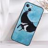 Animal Manta Ray Case For iPhone 14 16 15 Pro Max 11 12 13 Mini 7 8 Plus X XR XS MAX Soft Shockproof Cover