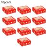 Cup Cupcake Christmas Gift Box Christmas Cardboard Cake Boxes Gift Wrapping Box Cake Packaging Box