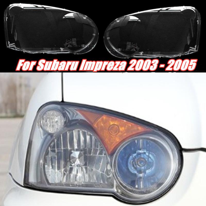Крышка линзы фары автомобиля Накладка фары Корпус абажура для Subaru Impreza 2003-2005