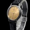 Б/у Новая батарея, хорошее состояние Женские часы SEIKO CREDOR 4J81-0A40 кварцевые QZ круглый золотой циферблат оригинальный ремешок