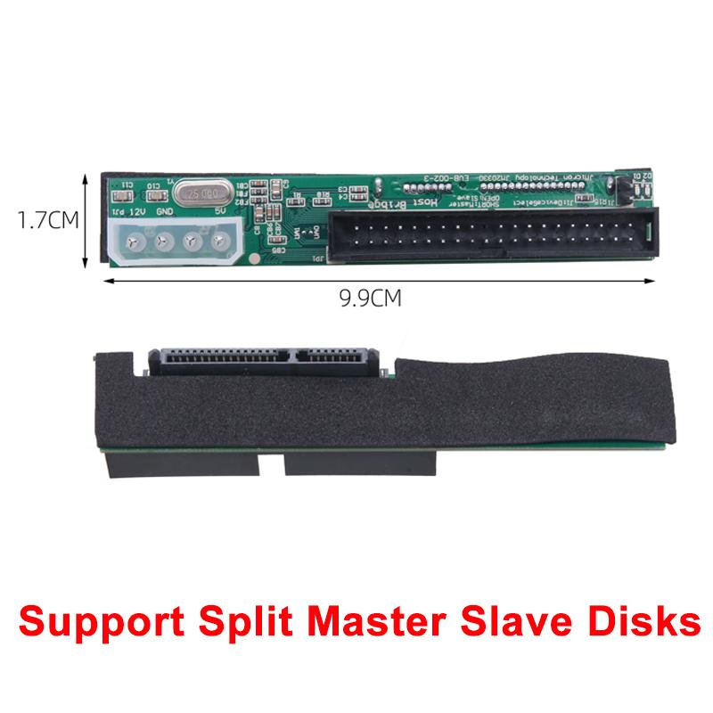SATA to IDE Adapter 2.5" / 3.5" Serial ATA SATA HDD to PATA IDE 39/40Pin Converter 4Pin Power SATA to PATA Connector Riser Board