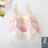 Cotton Girls Bras Cute Cartoon Children Bra Breathable Teenage Girls Brassieres Soft Girl Training Bra Tops Underwear
