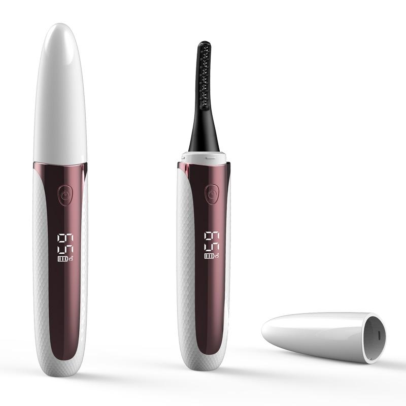 Электрические щипцы для завивки ресниц с подогревом, USB зарядка, набор для завивки ресниц, долговечные натуральные щипцы для завивки ресниц, женские инструменты для макияжа