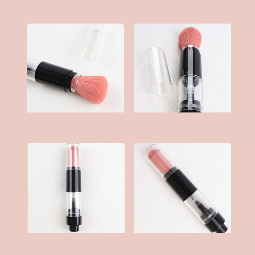 Refillable Embossing Powder Brush Reusable Automatic Powder Spray Brush Applicator Brush Woman